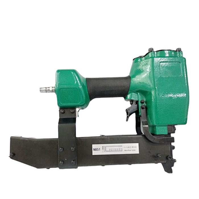 Agrafeuse pneumatique pour tapisserie d'ameublement calibre 16 N851