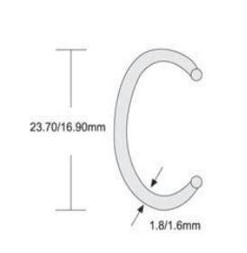 C rings staples