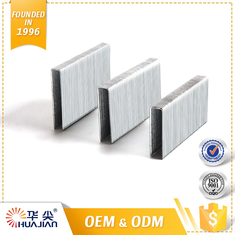 High Quality Q Staple Series for Industry Pneumatic Staple for Furniture Sofa Pin Standard Spacing Staple Smooth Not Stuck