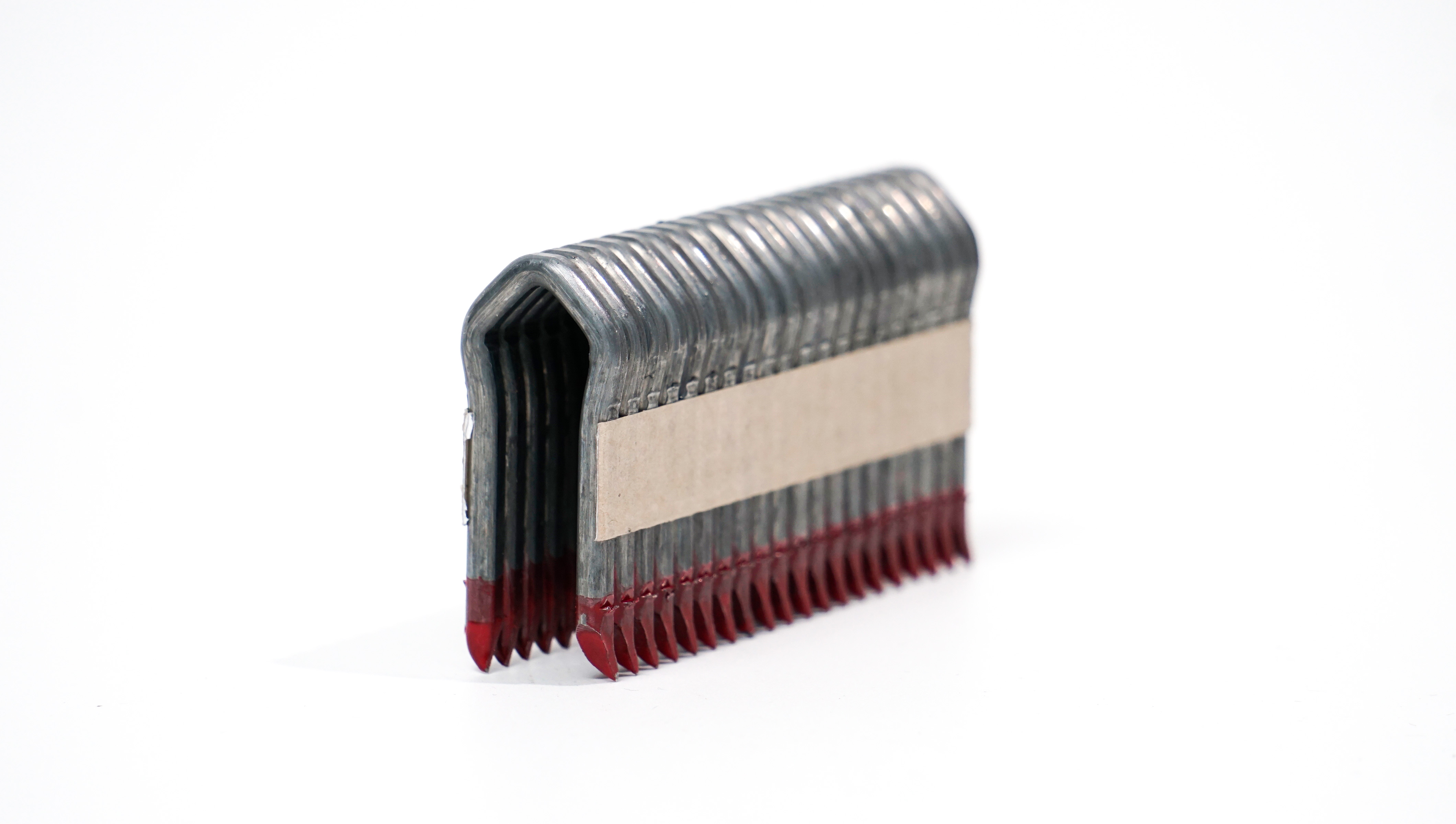Huajian High Quality 9ga Barbed Paper Collated Fencing Staples Nails