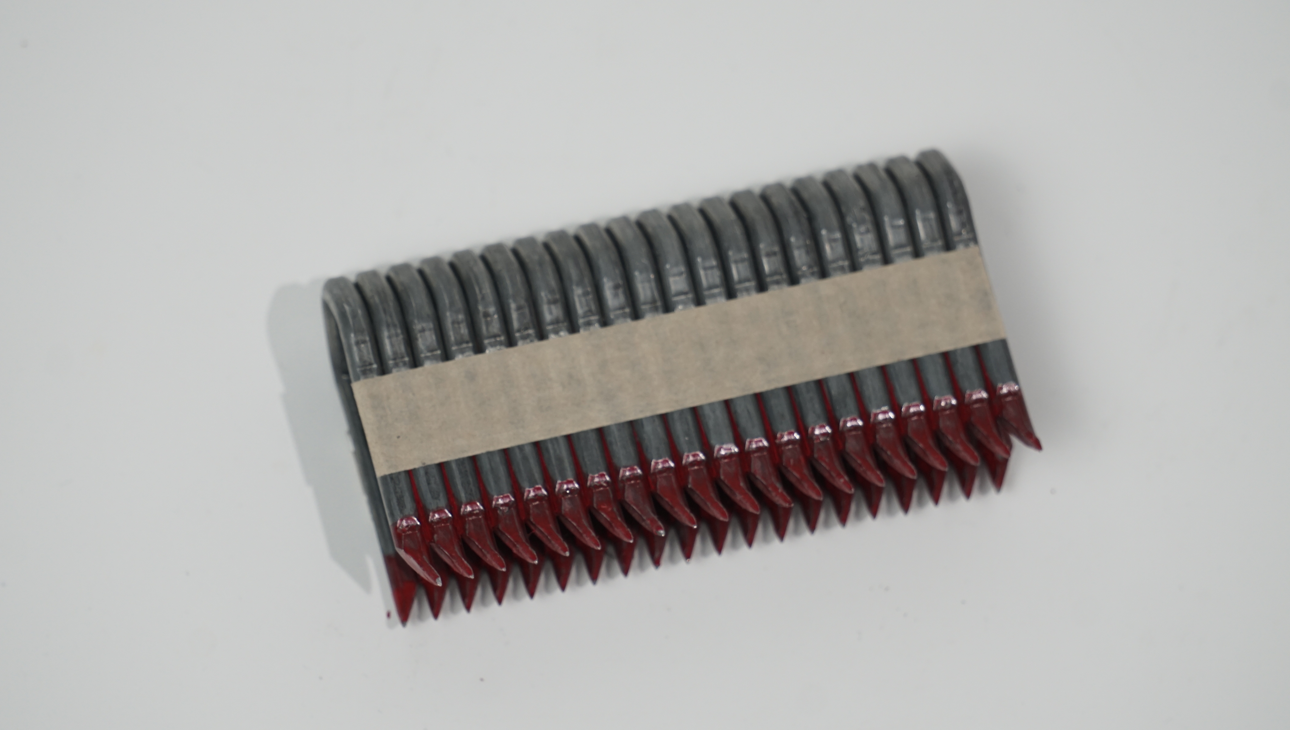 Huajian High Quality 9ga Barbed Paper Collated Fencing Staples Nails
