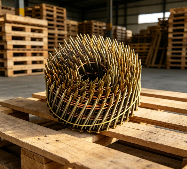 High Quality Galvanized Coil Nails for Construction & Pallet Making