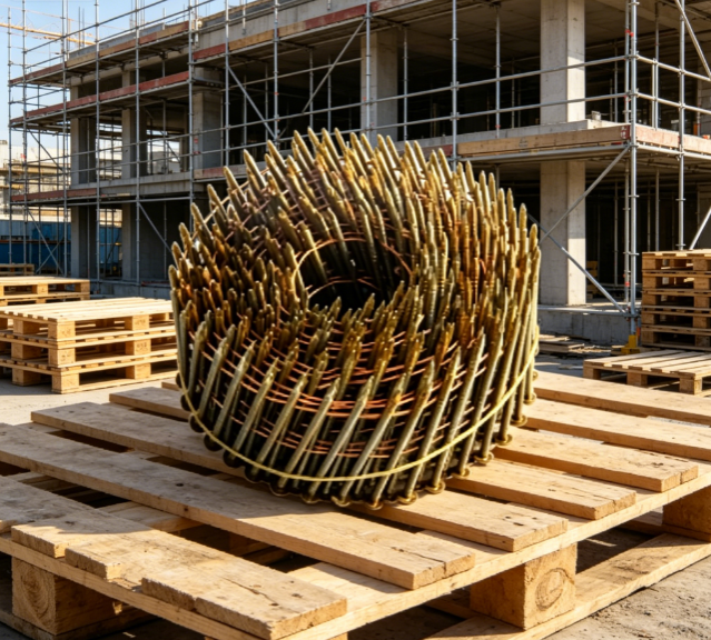 High Quality Galvanized Coil Nails for Construction & Pallet Making