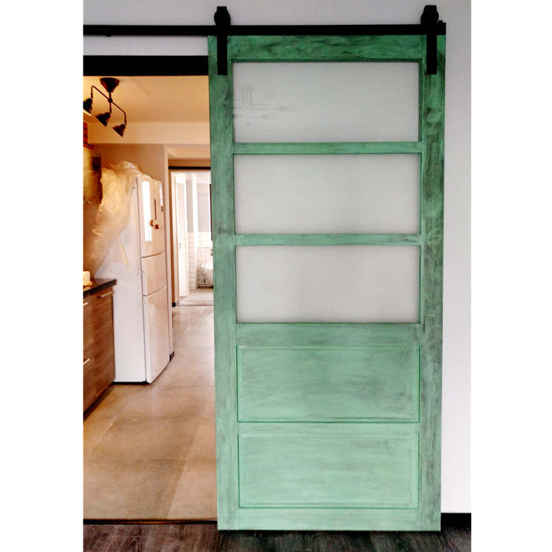 glass barn door