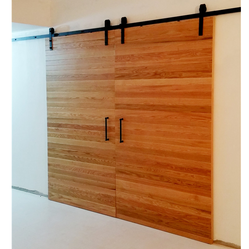 double style sliding barn door