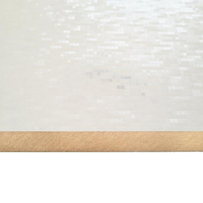 MDF blanco cálido de mosaico de doble pasta E1 de 16 mm