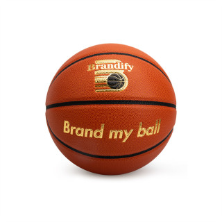 Custom Indoor Leather Game Basketball