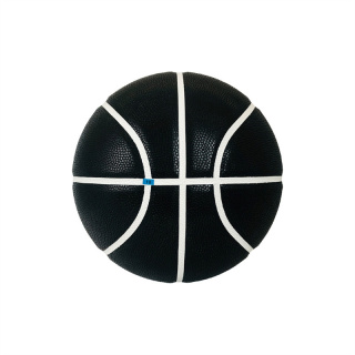 Black Synthetic Composite Leather Outdoor Basketball 29.5