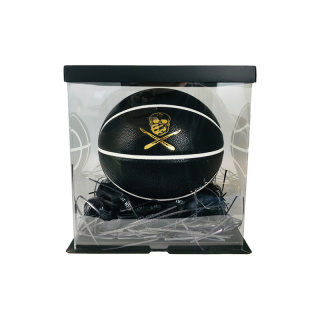 Black Synthetic Composite Leather Outdoor Basketball 29.5