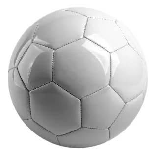 custom logo on white soccer ball size 5