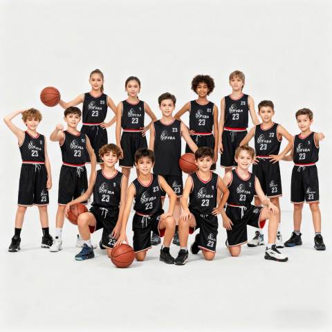 Custom sublimation reverisble basketball team uniforms