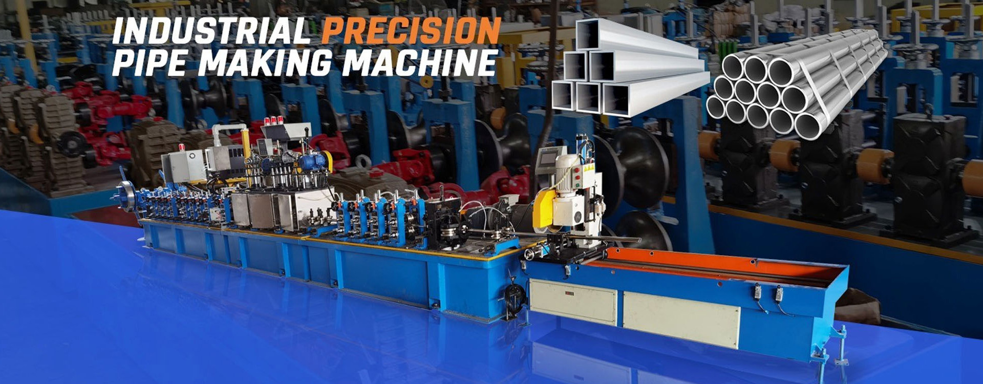 Stainless Steel Pipe Making Machine, ERW tube mill Suppliers Foshan