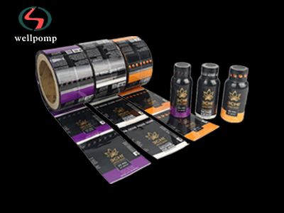 PVC Plastic Label Film Of Energy Drink