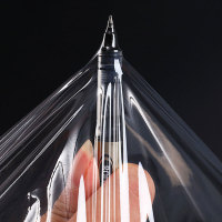 PVC Heat Shrink Film High Shrinkage Shrink Film for Printing Shrink Labels Plastic Packaging Wrapping