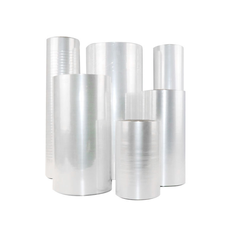 فيلم انكماش حراري من البولي أوليفين pof قابل للطي في المنتصف فيلم انكماش حراري من البولي أوليفين pof للتعبئة