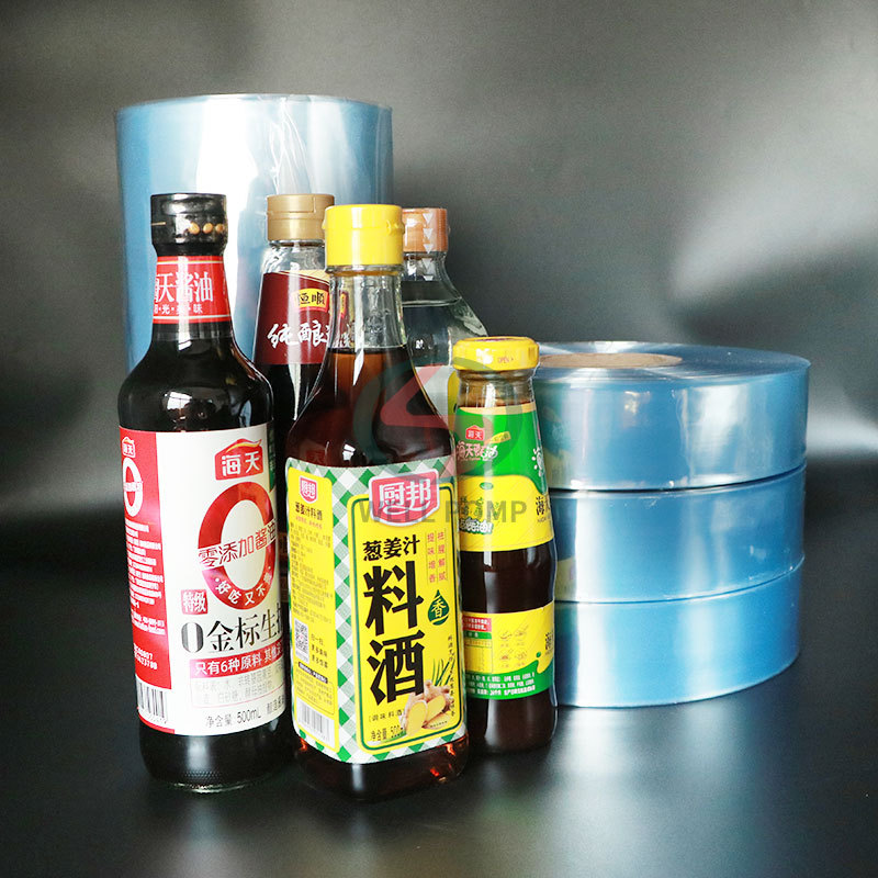 POF Shrink Film Bukti Kelembapan Lutsinar Pof Heat Shrink Filem disesuaikan Lipat