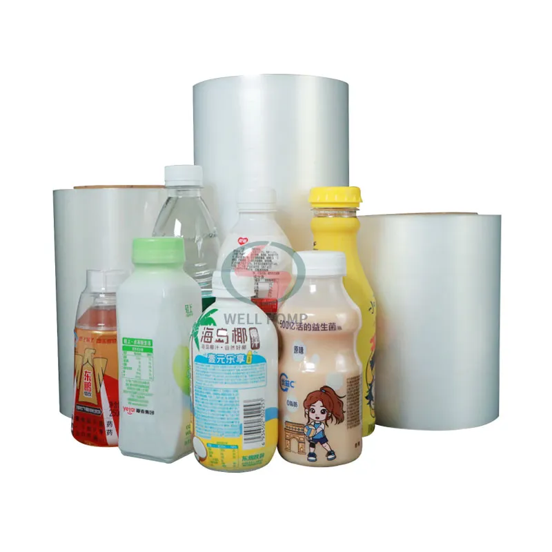 PVC-Schrumpffolie, Verpackungsfolienrolle, Wasserflaschenetiketten