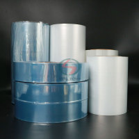Heat shrinkable PE shrink film packaging plastic roll for bottle box