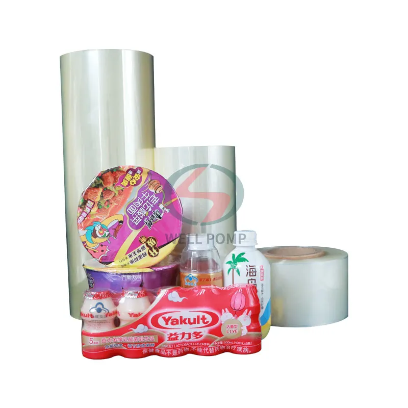 transparente PET-Folie, Schrumpffolie, Beutel, Verpackungsrolle