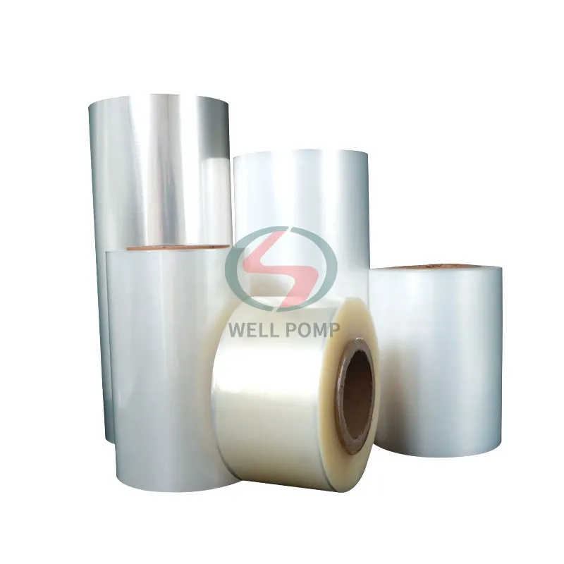 transparente PET-Folie, Schrumpffolie, Beutel, Verpackungsrolle