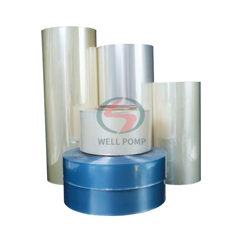 transparente PET-Folie, Schrumpffolie, Beutel, Verpackungsrolle