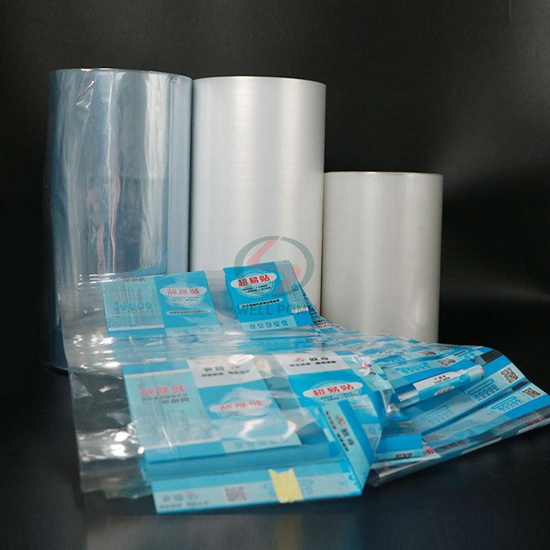 Isı pet shrink wrap 12 mikron pet film ambalaj rulo filmi