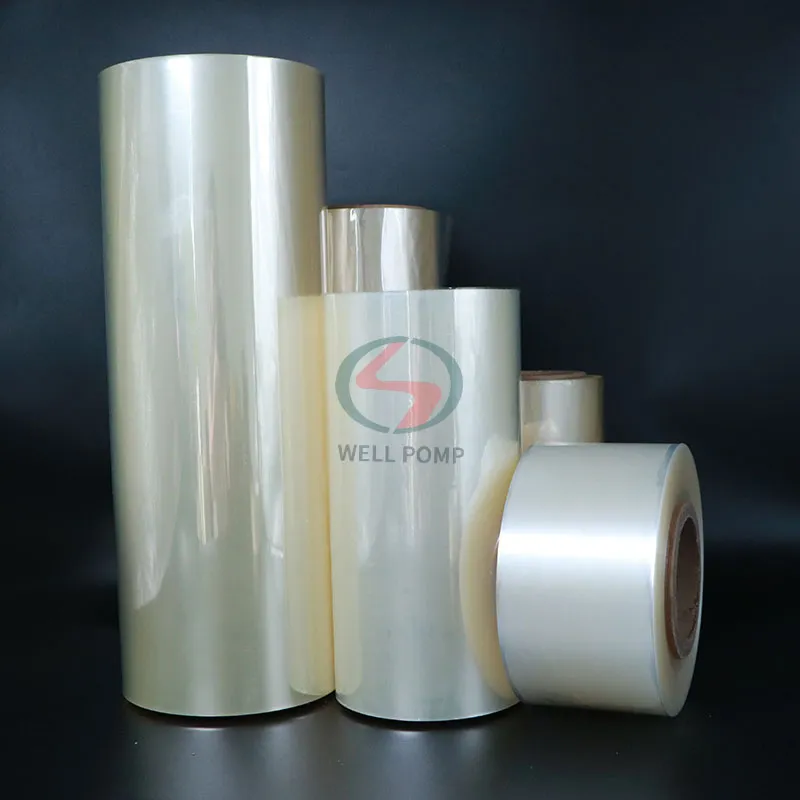 Label botol air pembungkusan filem pof shrink film roll film berkualiti tinggi
