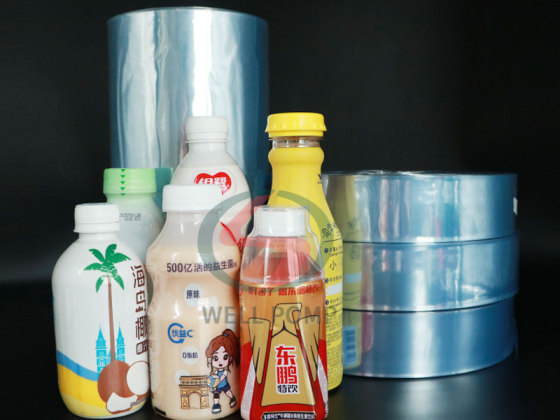 Customized PVC Plastic Shrink Wrap Bottle Labels for Glass Bottle