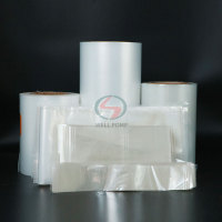 Shrink wrap pet film plastic sleeve packaging for bottle