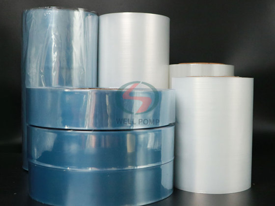 Plastic roll PET heat shrink film shrinkable label