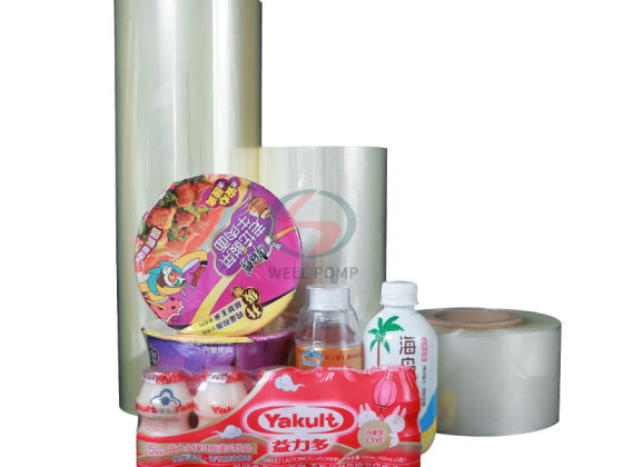 Plastic film shrink sleeve label pet film