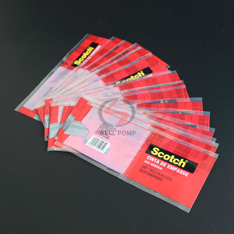 PET transparent film plastic film box packaging