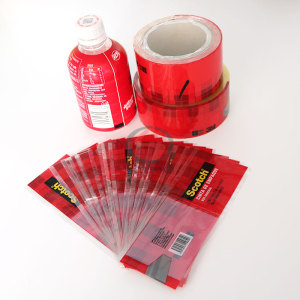 PET film shrink label packing roll film