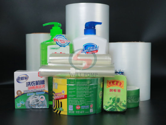 Heat shrink film pvc wrap packaging printing