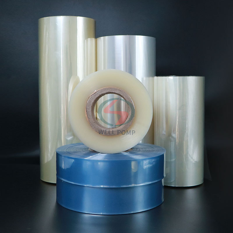 pvc film roll shrink wrap shrink sleeve labeling