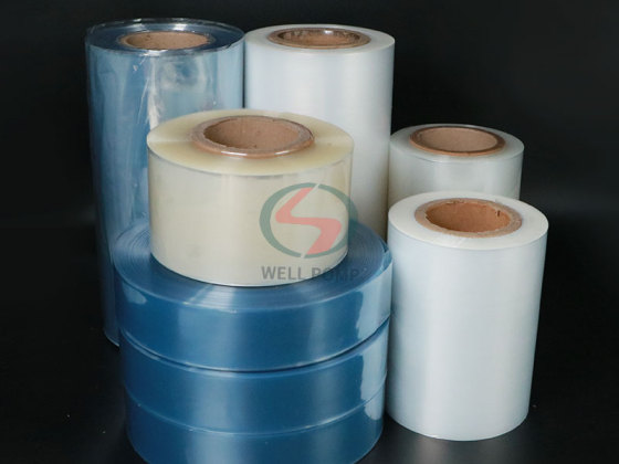 Label film pvc film roll for automatic machine packaging