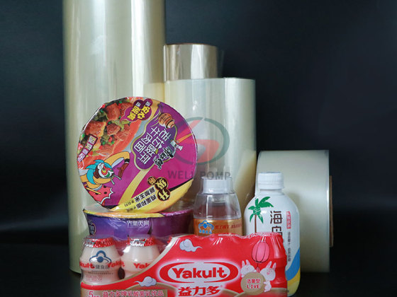 Heat wrap film pvc labels plastic packaging roll