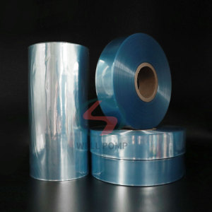 Pvc transparent films plastic film labels for bottles