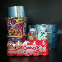 pvc shrink bag film blue roll packaging