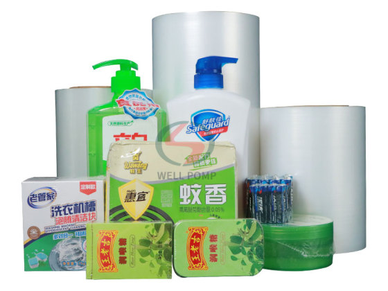 pvc label packaging shrink film plastic printing