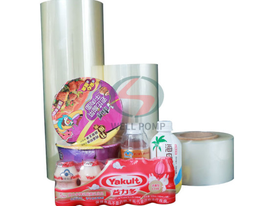 pof shrink folding film plastic roll bagging film