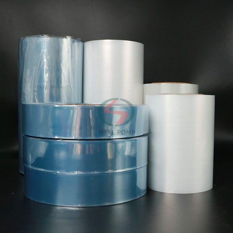 transparent plastic pe film for bottle shrink wrap