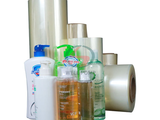 pe film water bottle labels packaging materials in roll