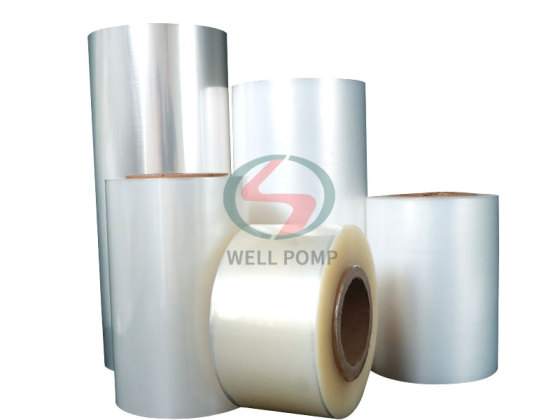 cosmetic packaging shrink wrap roll plastic print