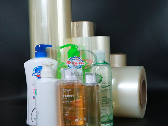pe film for bottle heat shrink bags roll packaging