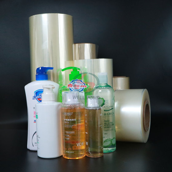 pe film for bottle heat shrink bags roll packaging