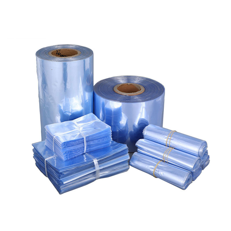 Custom plastic wrap shrink sleeve label packaging materials pvc shrink film roll