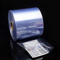 Custom plastic wrap shrink sleeve label packaging materials pvc shrink film roll