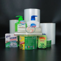 custom plastic wrap stretch film plastic bag for juice bottle