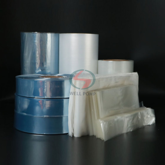 pe packaging shrink wrap roll plastic bag for juice bottle